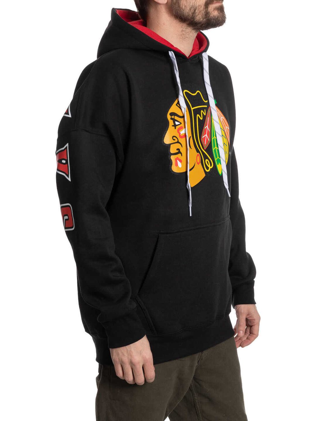 Arm to Arm Calhoun NHL Licensed Chicago Blackhawks Ultimate Fan Hoodie