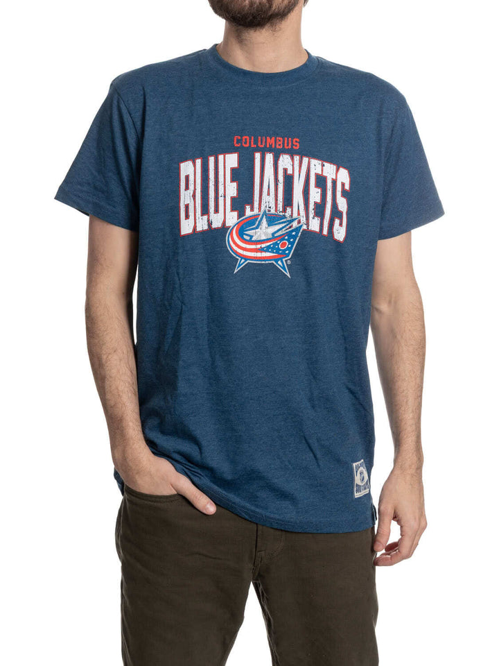 Columbus Blue Jackets NHL Licensed Vintage Classic Tee