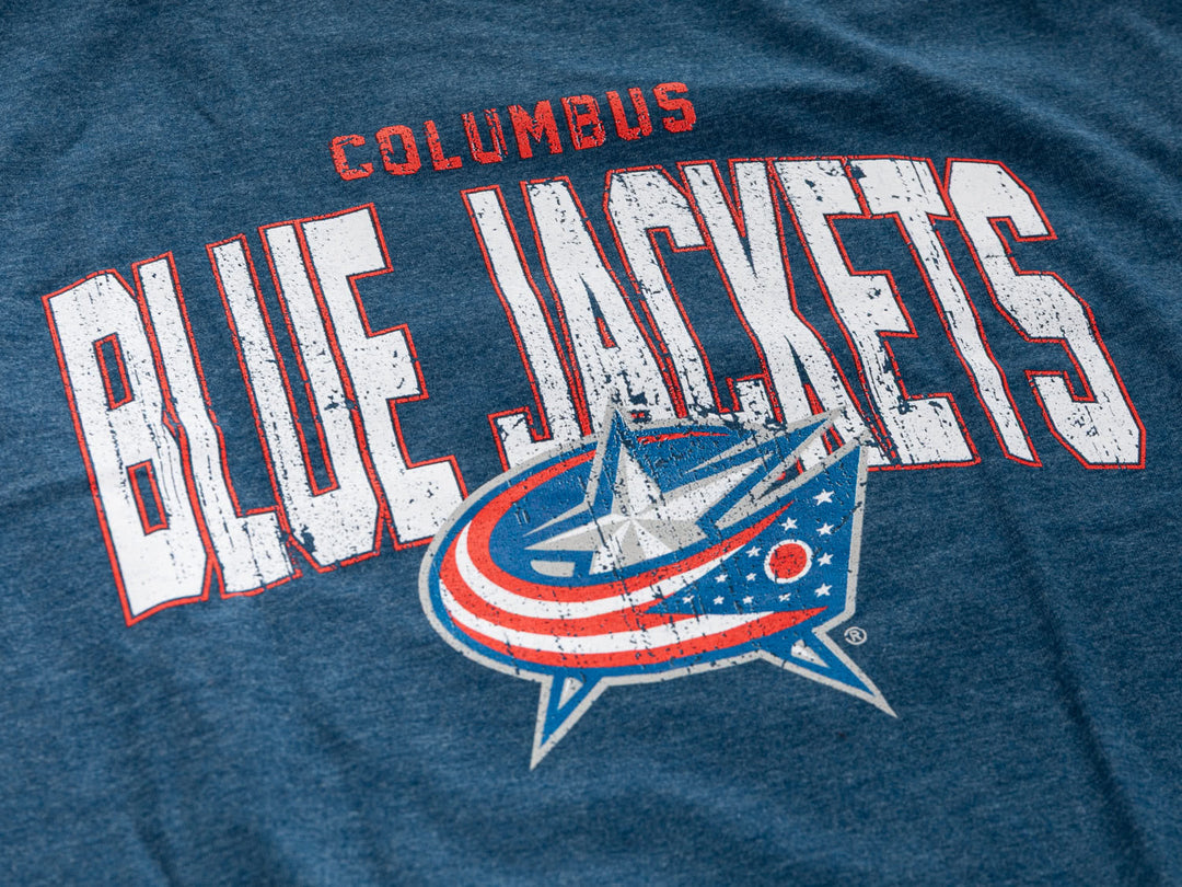 Columbus Blue Jackets NHL Licensed Vintage Classic Tee