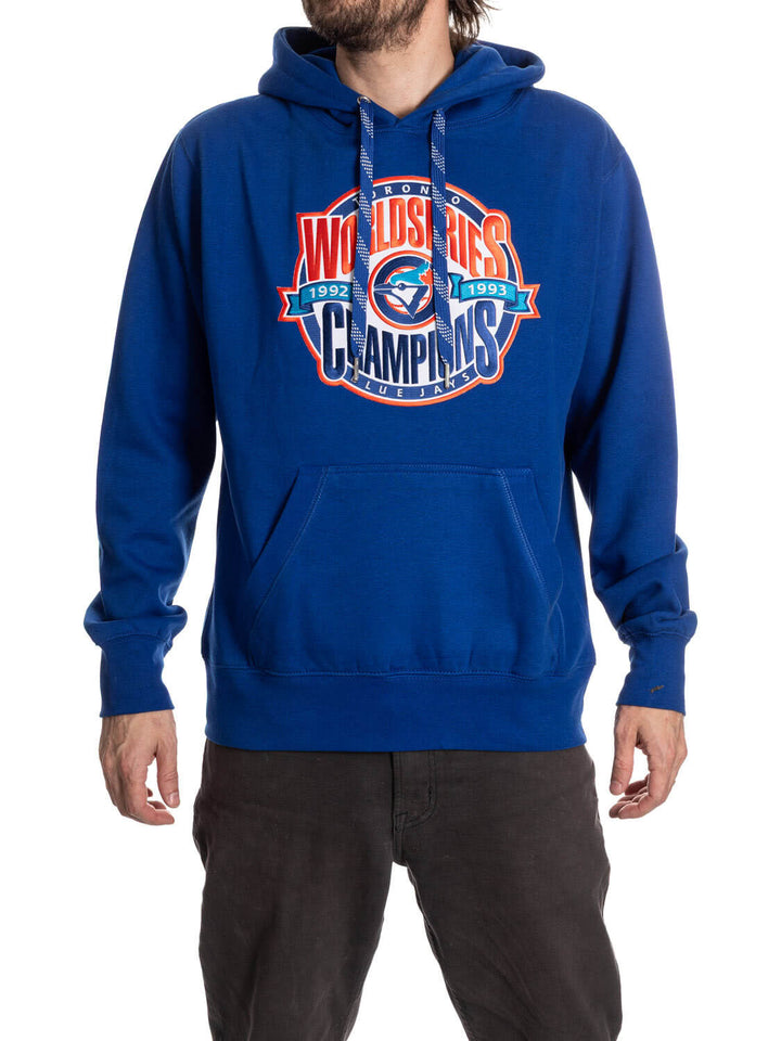 Official Licensed MLB Toronto Blue Jays Retro Back to Back WSC Hoodie