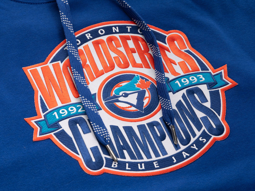 Official Licensed MLB Toronto Blue Jays Retro Back to Back WSC Hoodie