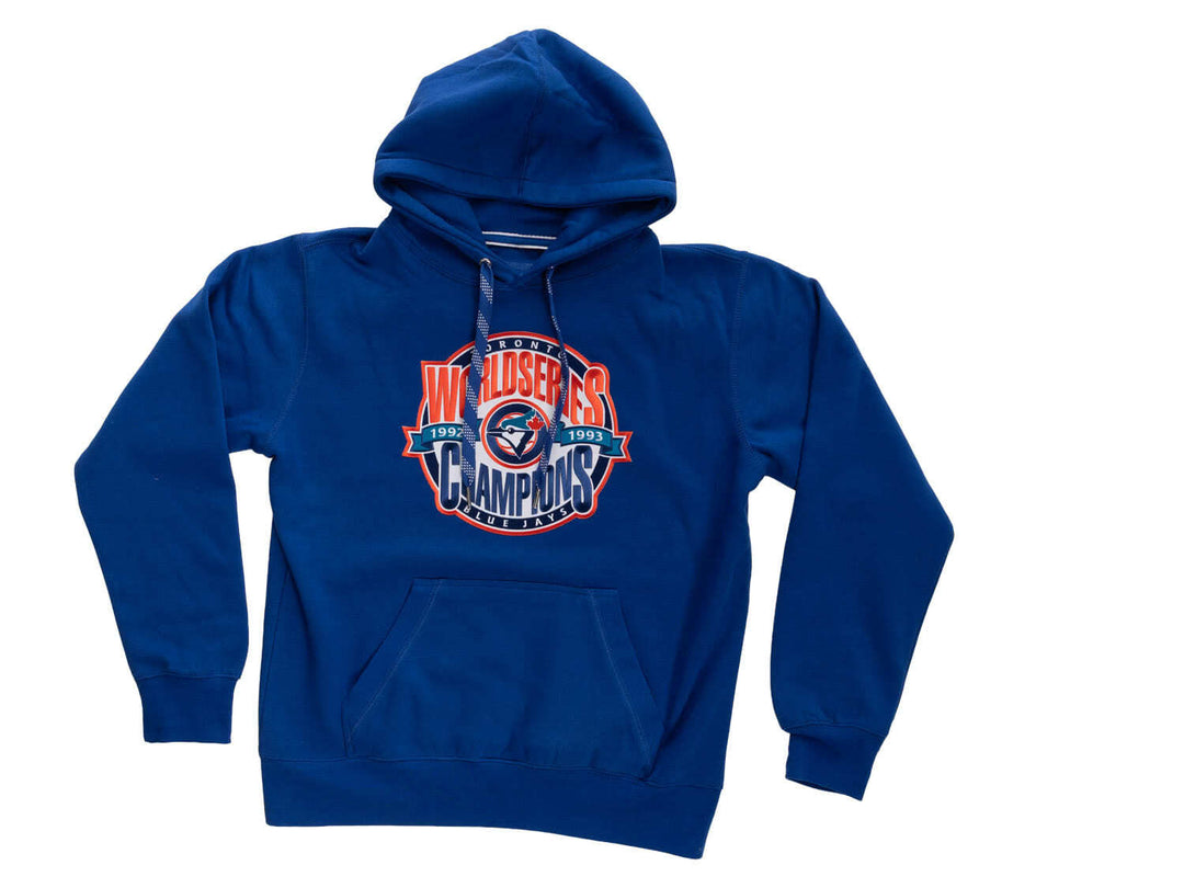 Official Licensed MLB Toronto Blue Jays Retro Back to Back WSC Hoodie