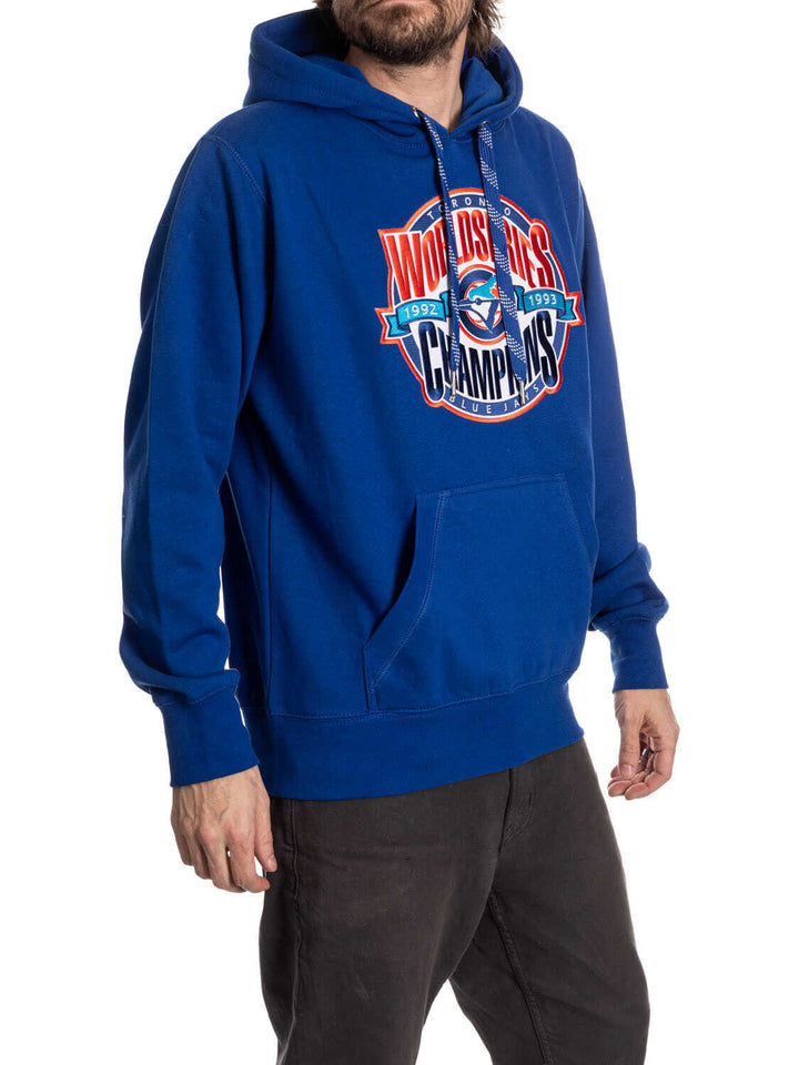 Official Licensed MLB Toronto Blue Jays Retro Back to Back WSC Hoodie