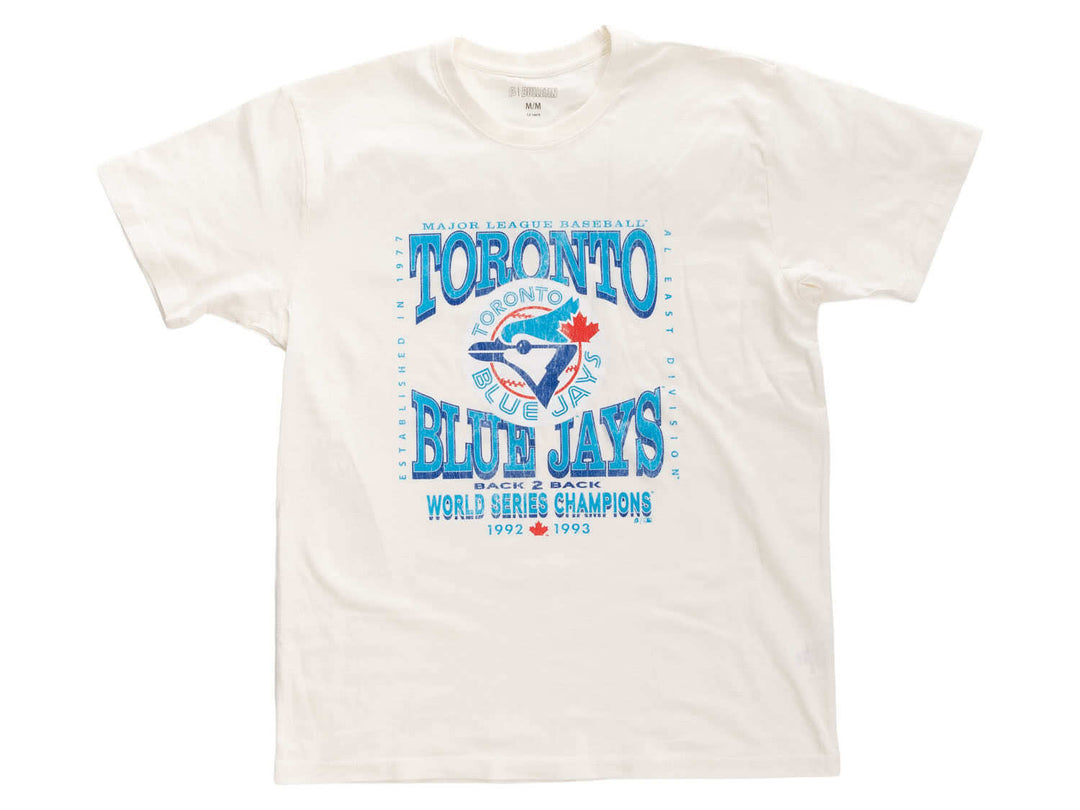 Official Licensed MLB Toronto Blue Jays Back to Back WSC T-shirt