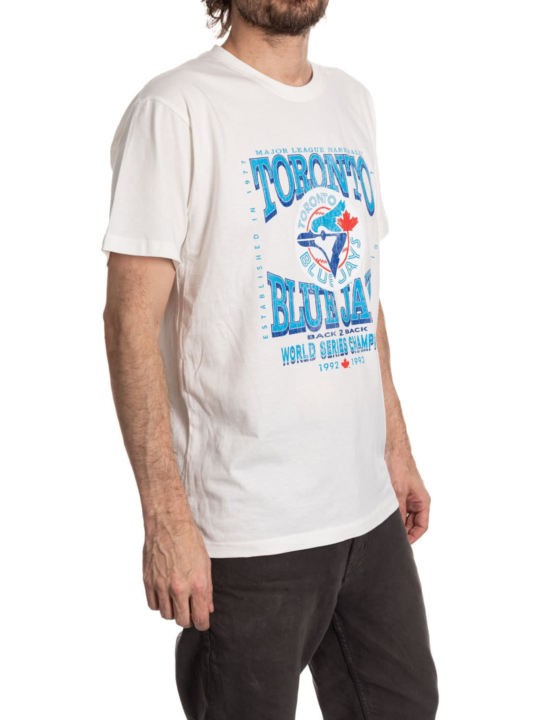 Official Licensed MLB Toronto Blue Jays Back to Back WSC T-shirt
