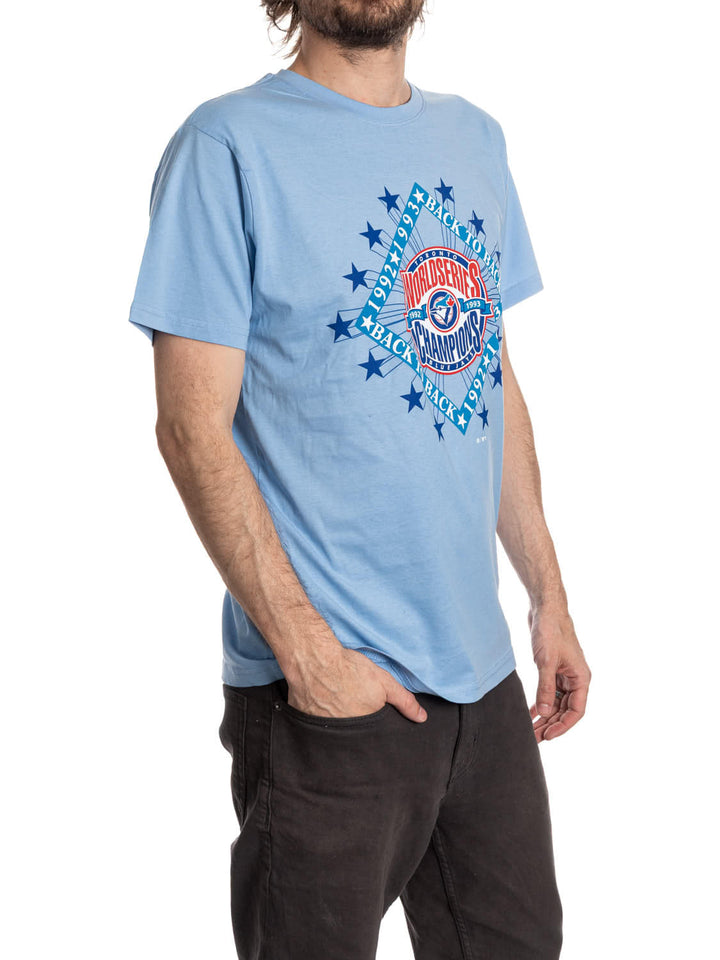 Official Licensed MLB Toronto Blue Jays Back to Back WSC Celebration T-shirt