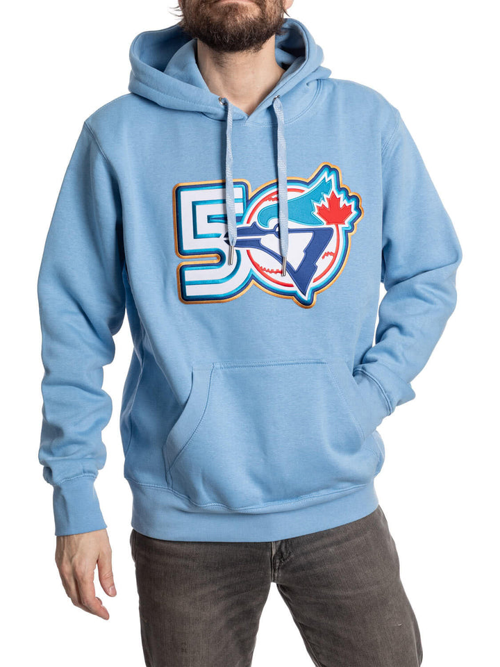 Official MLB Licensed Toronto Blue Jays 50th Anniversary Hoodie