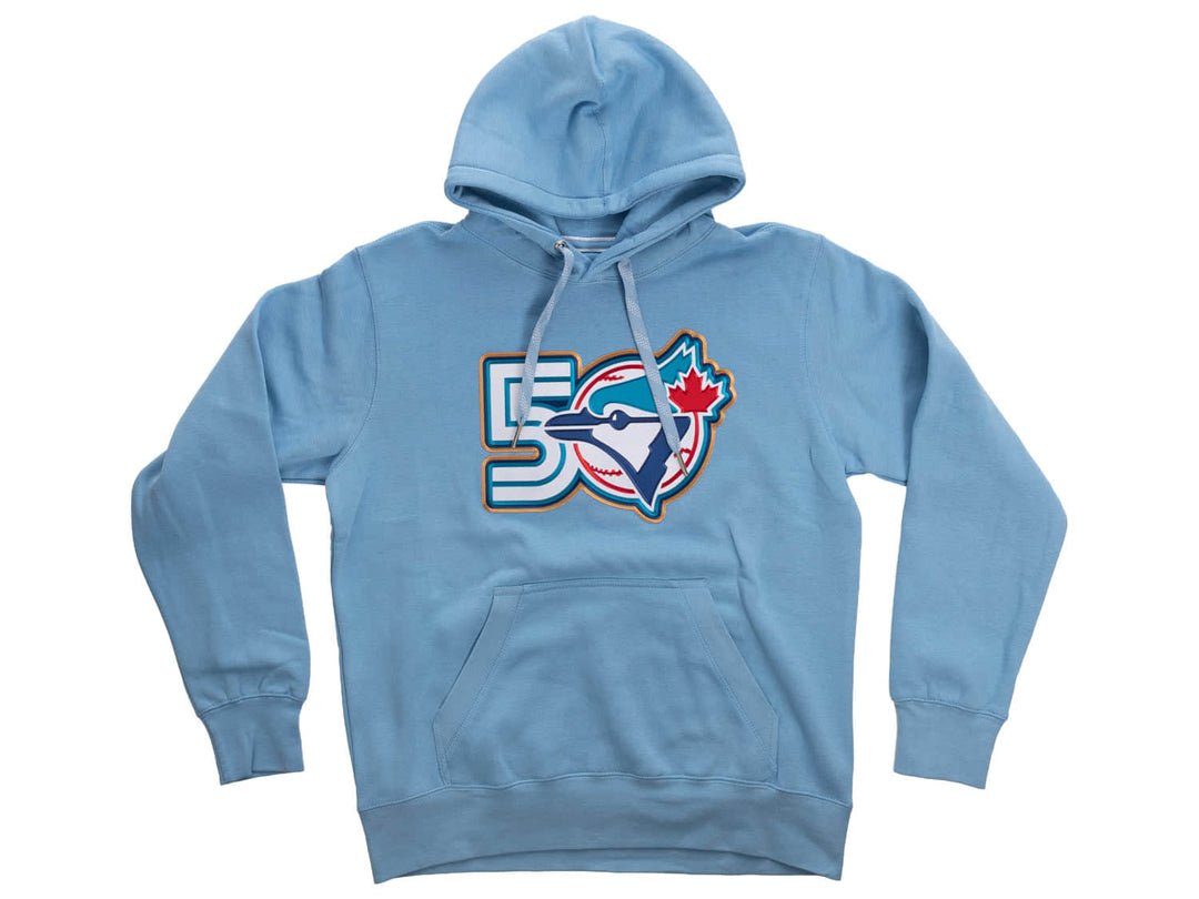 Official MLB Licensed Toronto Blue Jays 50th Anniversary Hoodie