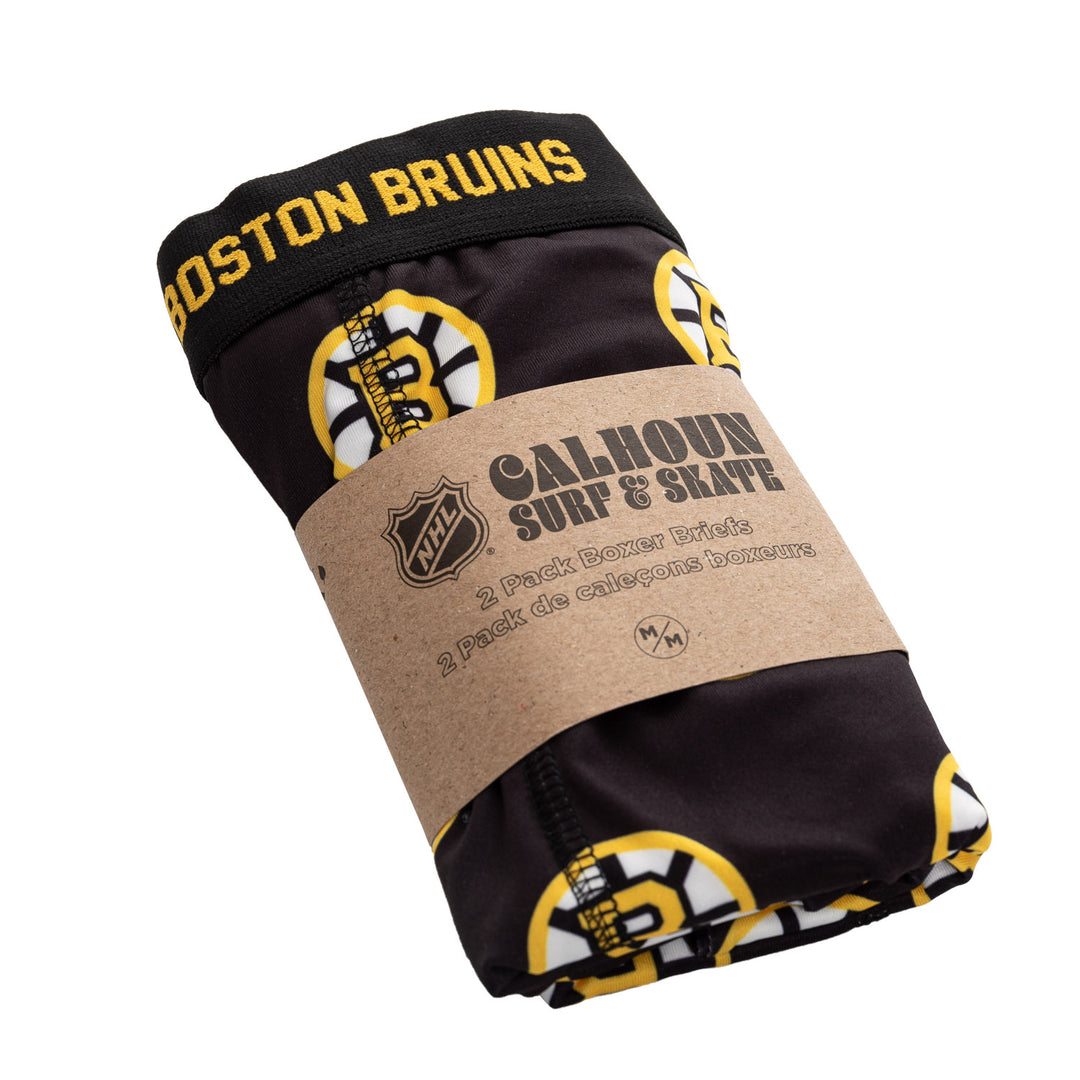 Official NHL Boston Bruins Boxer Briefs 2pk