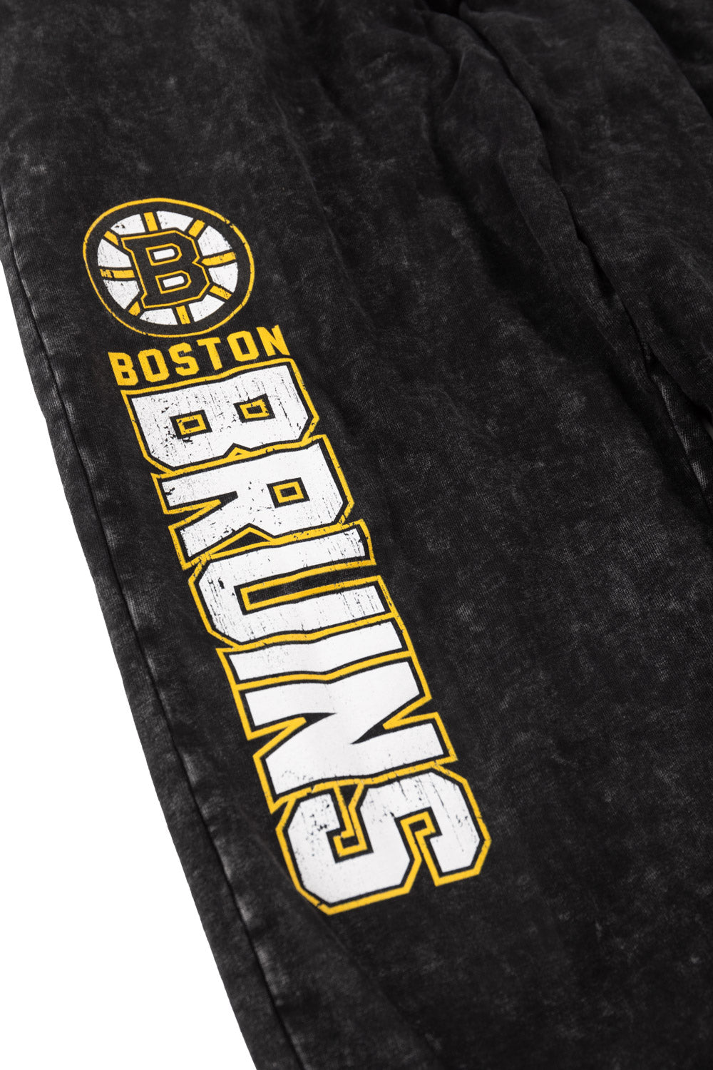 Official licensed NHL Boston Bruins Acid Wash Joggers