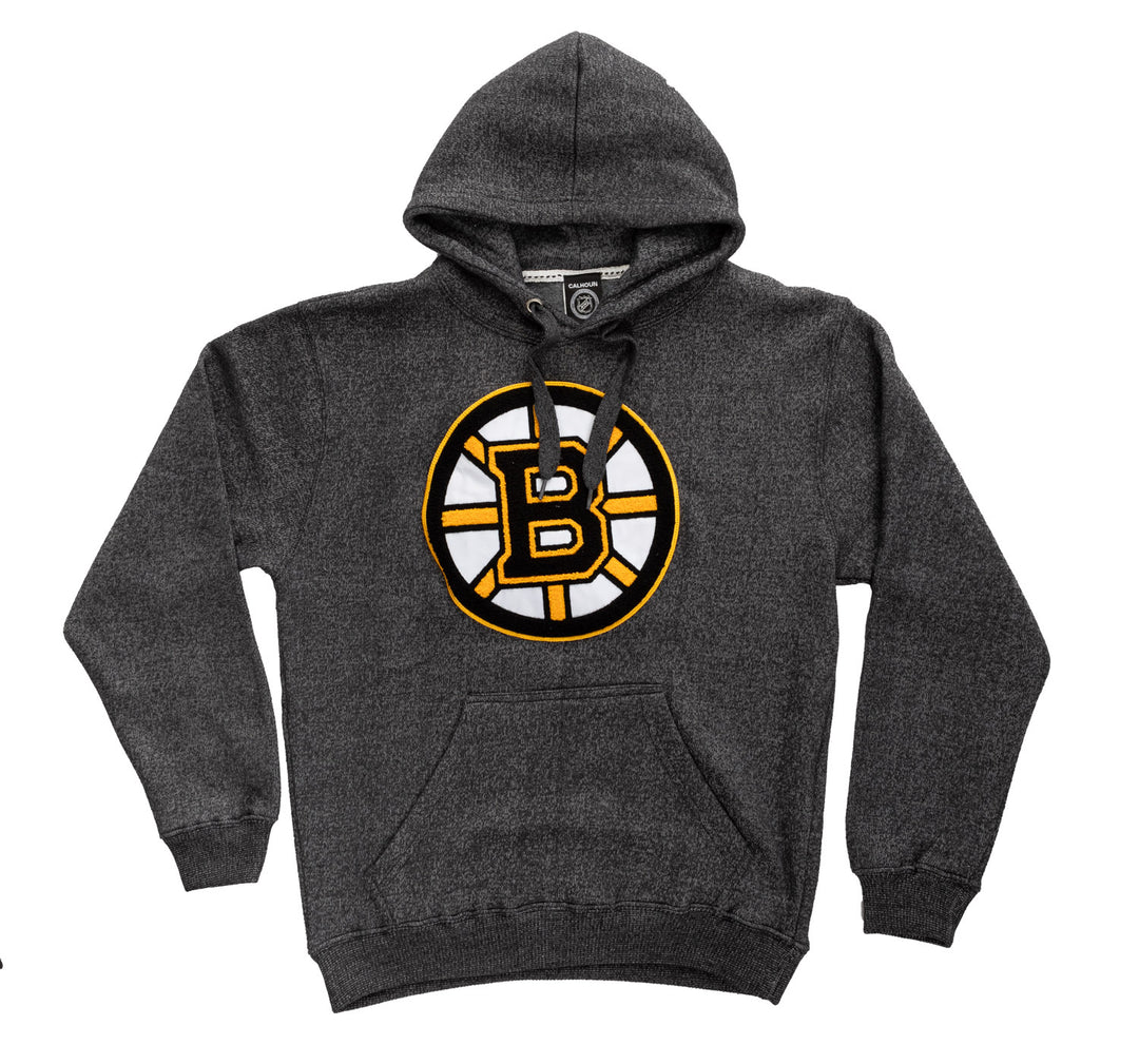 NHL Boston Bruins Unisex Nantucket Hoodie with Chenille Logo Crest
