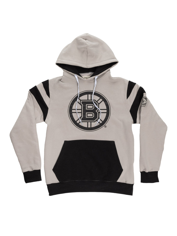 NHL Boston Bruins Grey Scale Varsity Hoodie