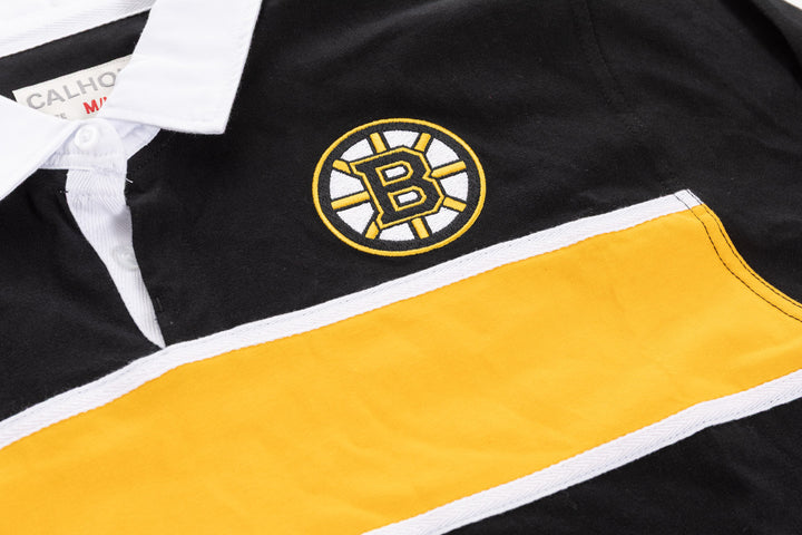 Official Licensed NHL Boston Bruins Rugby Shirt--Presale