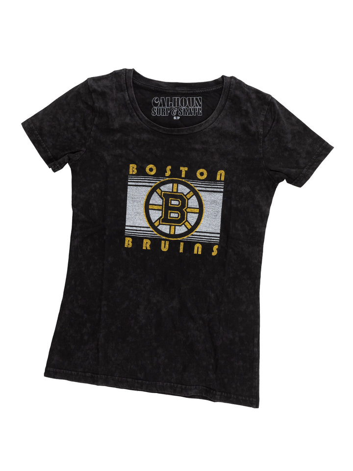 Boston Bruins Women's Acid Wash T-Shirt