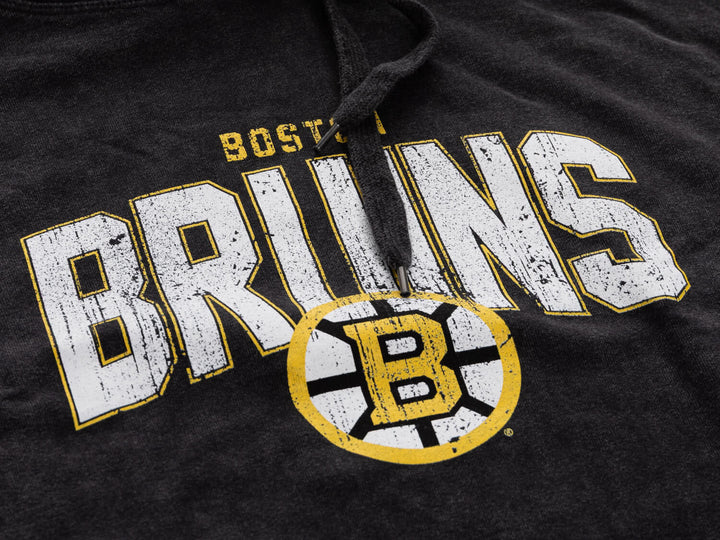 Official NHL licensed Boston Bruins Unisex Acid Wash Hoodie