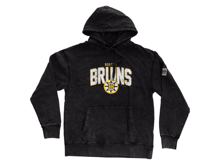 Official NHL licensed Boston Bruins Unisex Acid Wash Hoodie