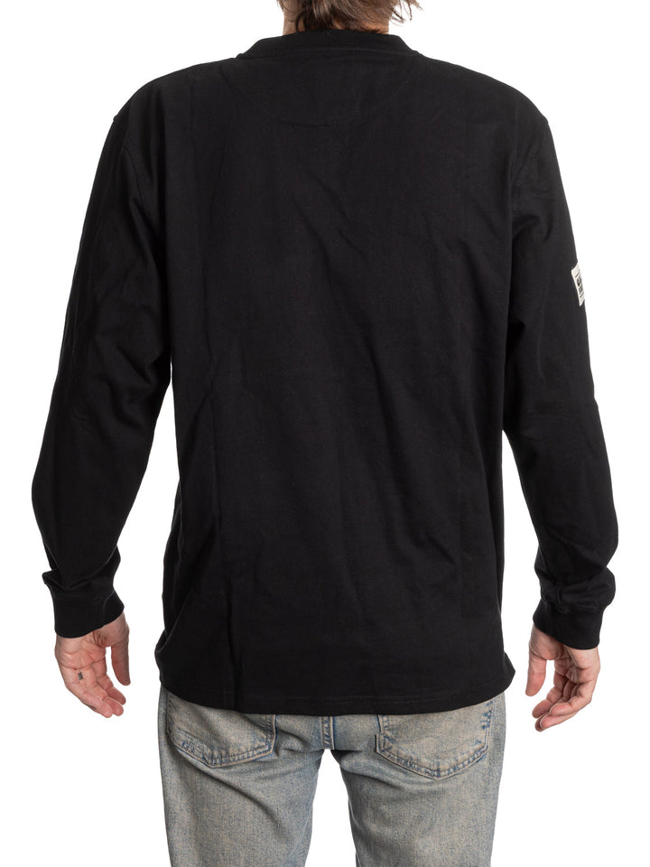 Official Licensed NHL Boston Bruins Long Sleeve Henley--Presale