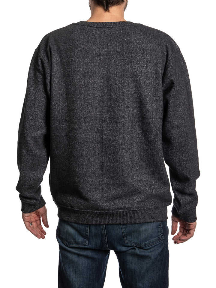 Boston Bruins NHL Unisex Cabin Crew Neck Sweater with Chenille logo