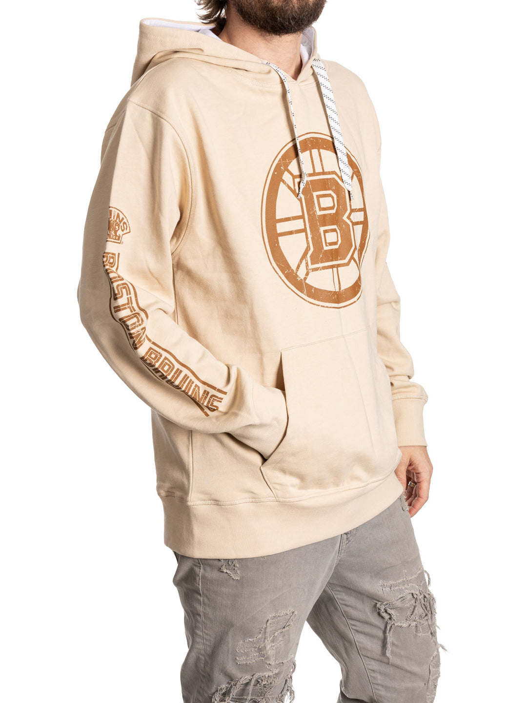 Official Licensed NHL Boston Bruins Vintage Vibes Hoodie