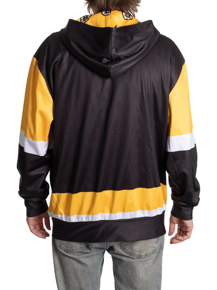 Official NHL Licensed Boston Bruins Hockey Lace Hoodie