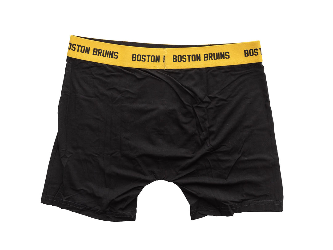 Official NHL Boston Bruins Bamboo Boxer Briefs 2pk