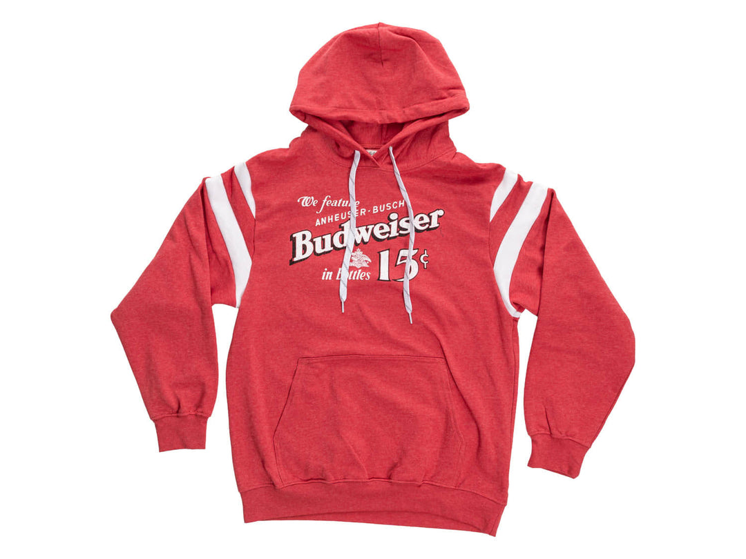 Budweiser Retro Beer in Bottles Varsity Hoodie