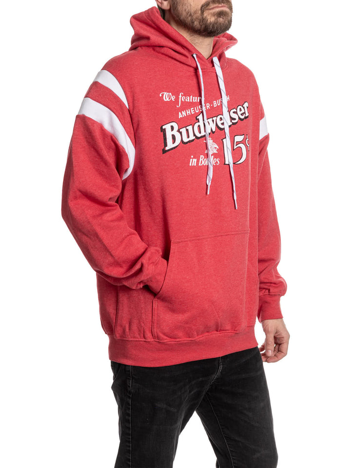 Budweiser Retro Beer in Bottles Varsity Hoodie
