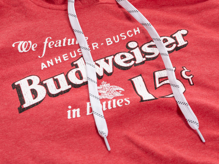 Budweiser Retro Beer in Bottles Varsity Hoodie
