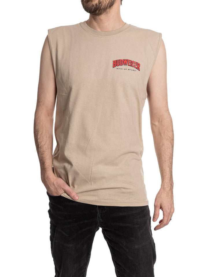 Budweiser Genuine Label Sleeveless T-shirt