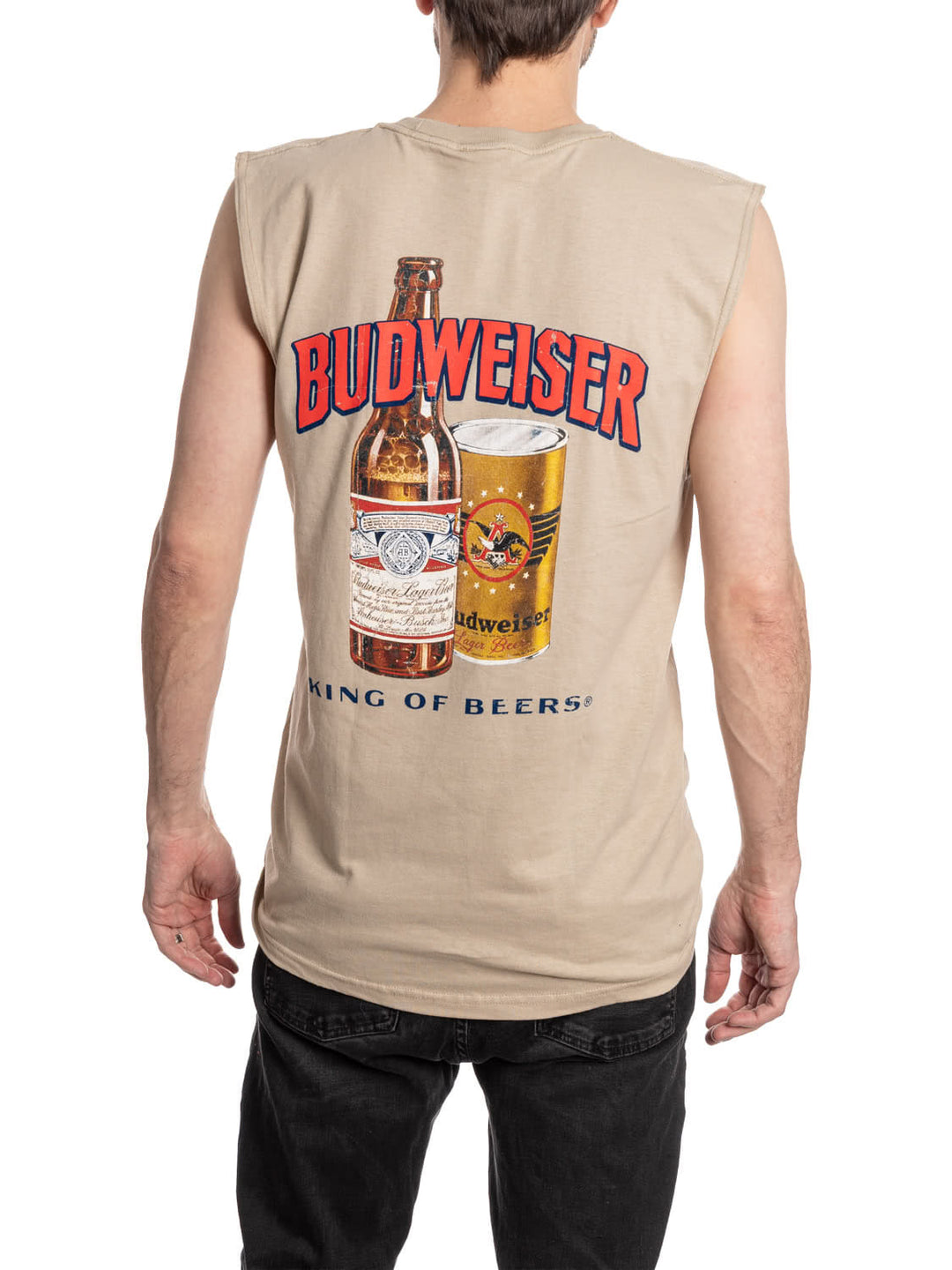 Budweiser Genuine Label Sleeveless T-shirt