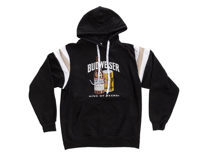 Budweiser Retro King of Beers Varsity Style Hoodie