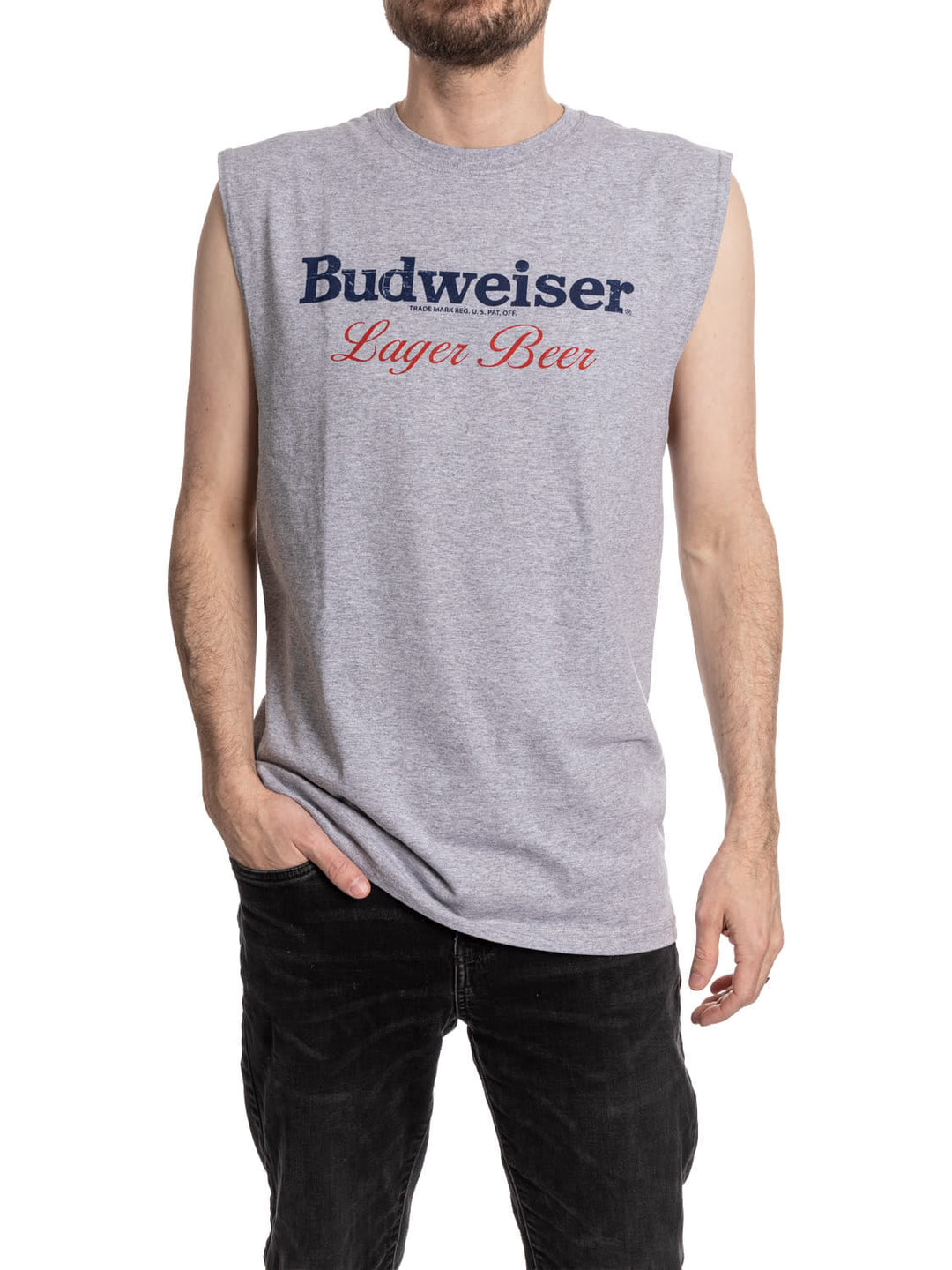 Budweiser Lager Beer Label T-shirt