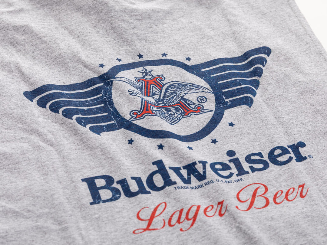 Budweiser Lager Beer Label T-shirt