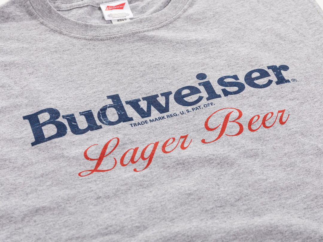 Budweiser Lager Beer Label T-shirt