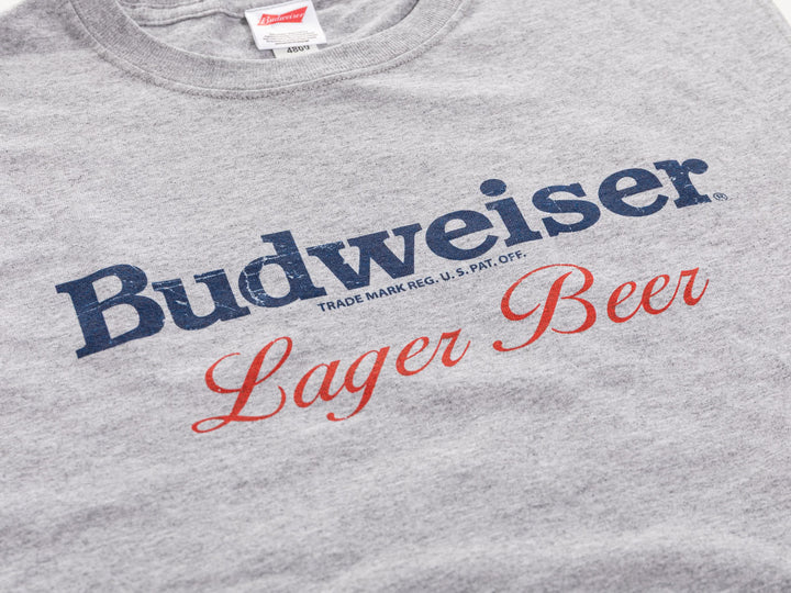 Budweiser Lager Beer Label T-shirt