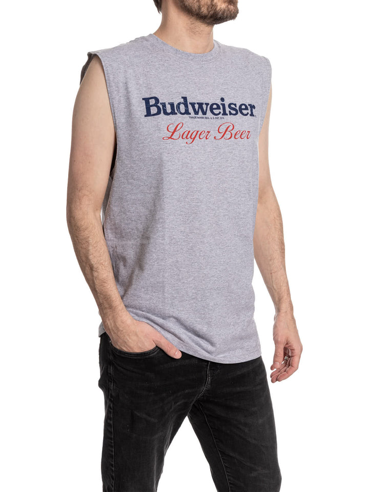 Budweiser Lager Beer Label T-shirt