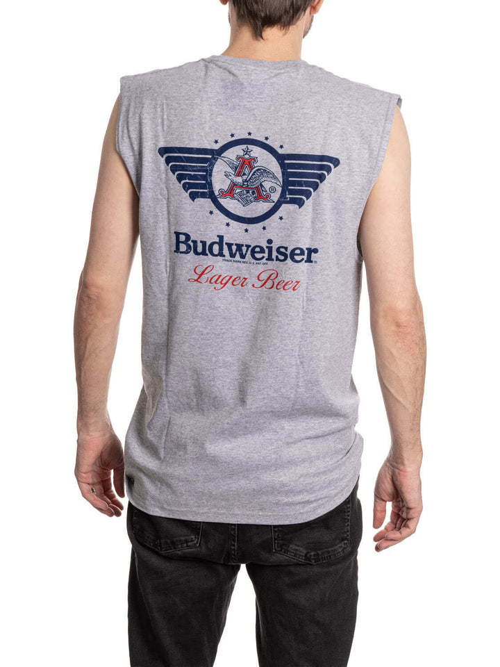 Budweiser Lager Beer Label T-shirt