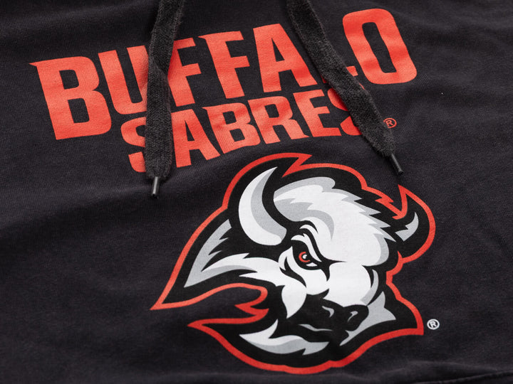 Buffalo Sabres Goathead Pullover Hoodie – Black NHL Sweatshirt
