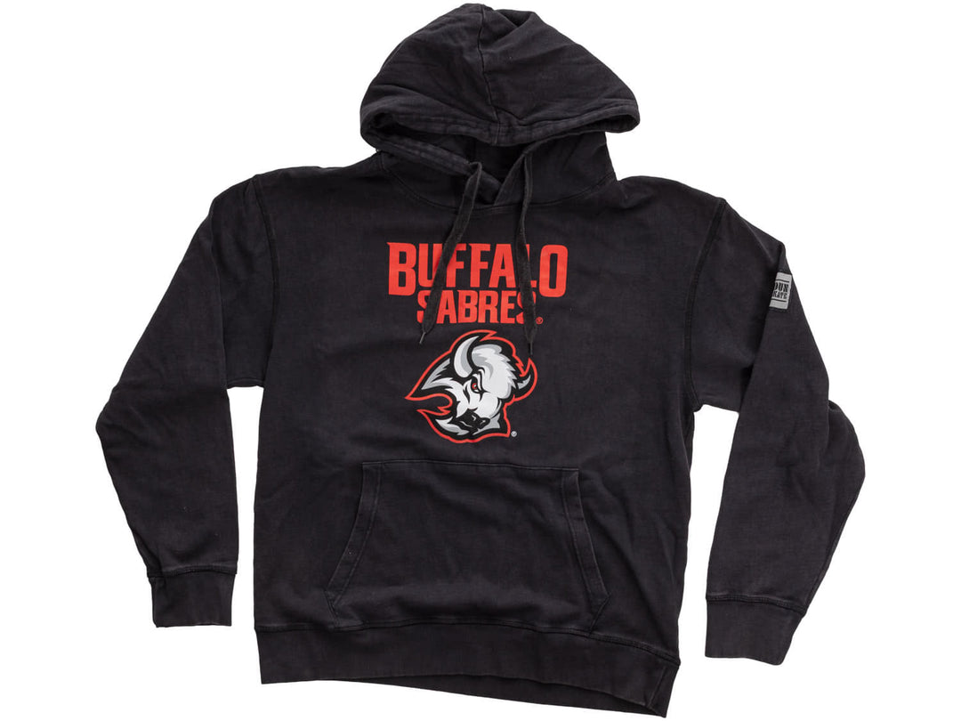 Buffalo Sabres Goathead Pullover Hoodie – Black NHL Sweatshirt