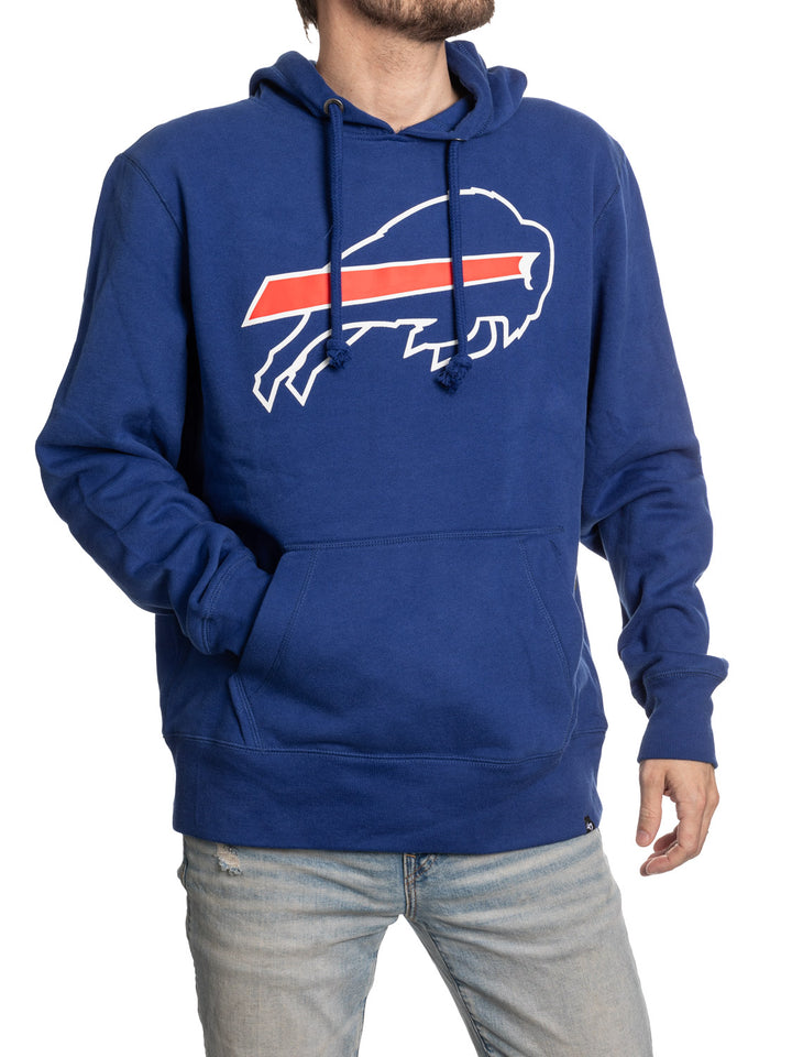 Men's Buffalo Bills Team Blue Pullover Hoodie