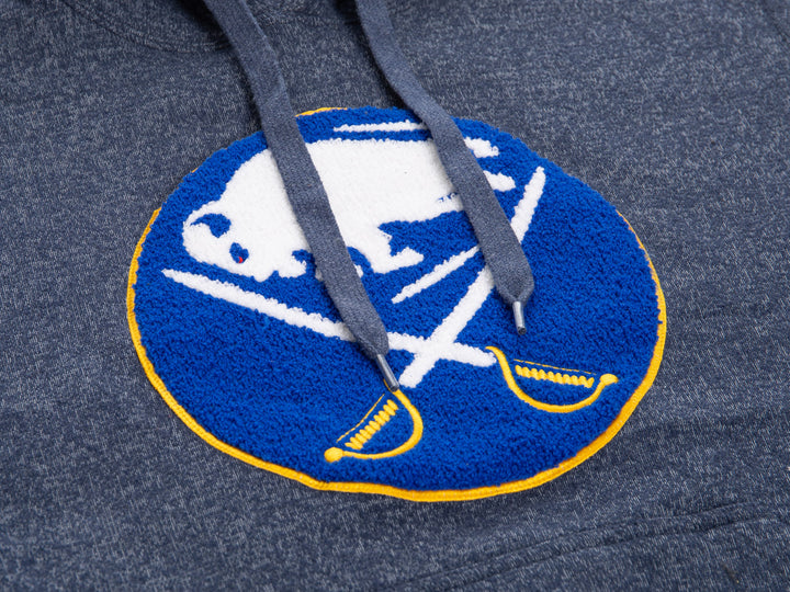 NHL Buffalo Sabres Unisex Nantucket Hoodie with Chenille Logo Crest