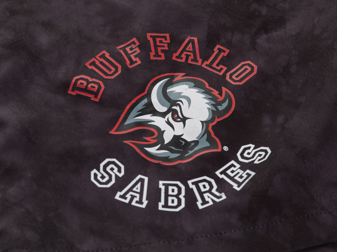 Buffalo Sabres Boardshorts – NHL Licensed Acid Wash Swim Trunks