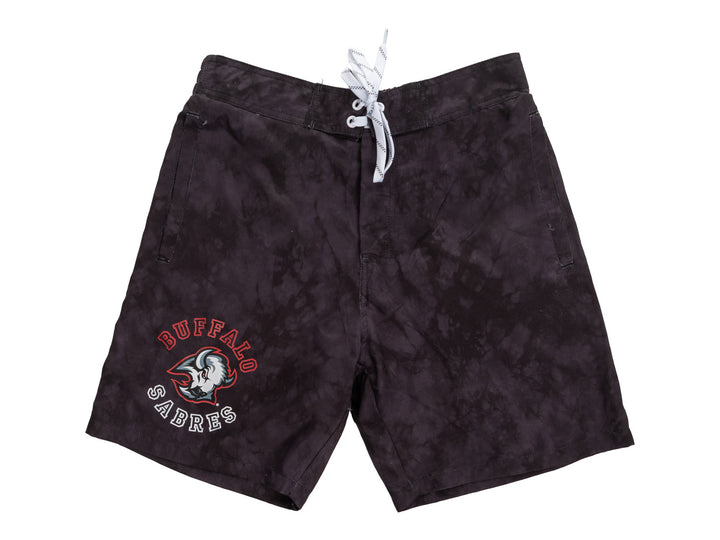 Buffalo Sabres Boardshorts – NHL Licensed Acid Wash Swim Trunks