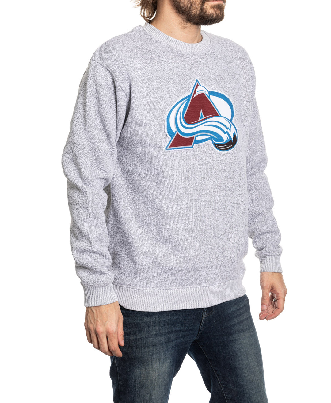 Colorado Avalanche NHL Unisex Cabin Crew Neck Sweater