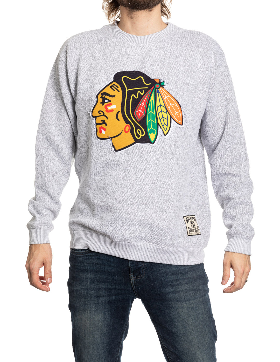 Chicago Blackhawks NHL Unisex Cabin Crew Neck Sweater