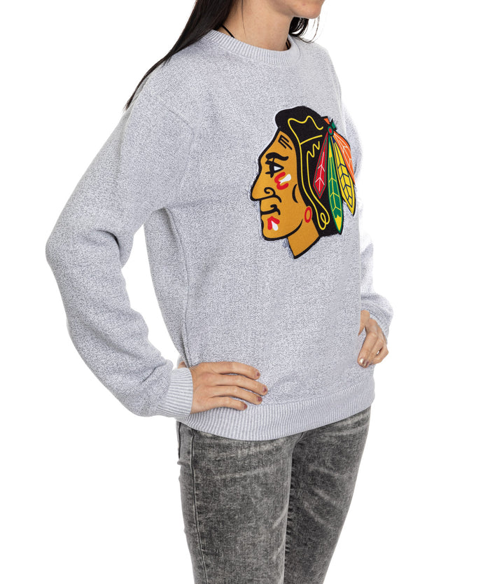 Chicago Blackhawks NHL Unisex Cabin Crew Neck Sweater