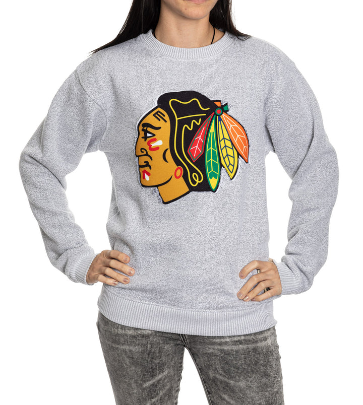 Chicago Blackhawks NHL Unisex Cabin Crew Neck Sweater