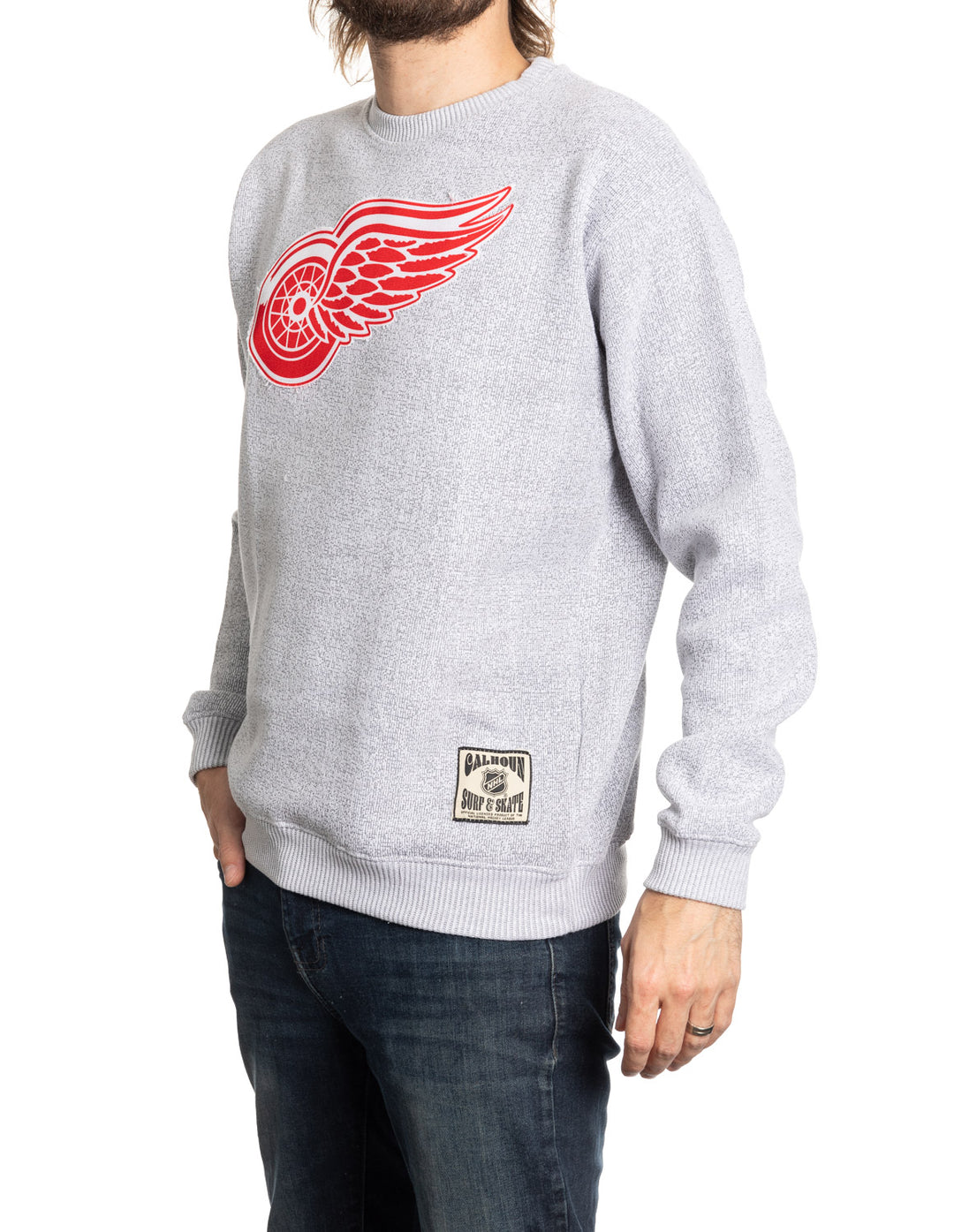 Detroit Red Wings NHL Unisex Cabin Crew Neck Sweater