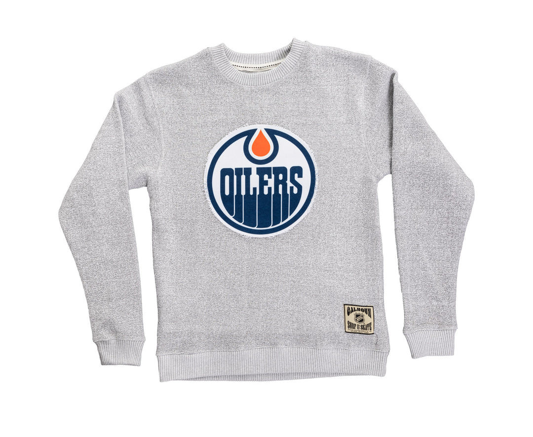 Edmonton Oilers NHL Unisex Cabin Crew Neck Sweater
