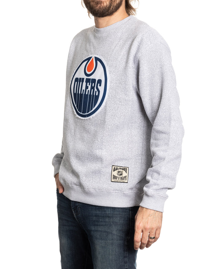 Edmonton Oilers NHL Unisex Cabin Crew Neck Sweater